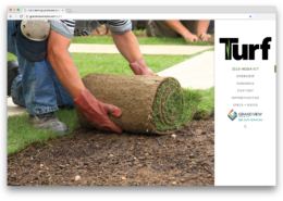 Turf Digital Media Kit Home Page